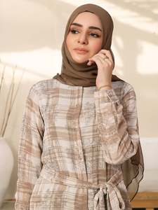 Abaya Kaftan pour femmes personnalisées dernier design élégant respirant Style arabe royal pour l'automne directement fabricant de Dubaï - Product Image 4