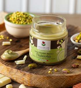 ซัพพลายเออร์โดยตรง ครีมพิสตาชิโอคุณภาพดีที่สุด 45% บรรจุถัง 1 กก. ราคาโรงงาน ครีมทาขนมหวาน ขายดี ครีมเทียมไม่ใช้นม - Product Image 5