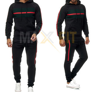 MAXFIT ENTERPRISES Plus Size Men'<b>s</b> Training Sweat <b>Suits</b> Set Custom Design Casual Wears for Street Jogging Winter Tracksuit - Product Image 4