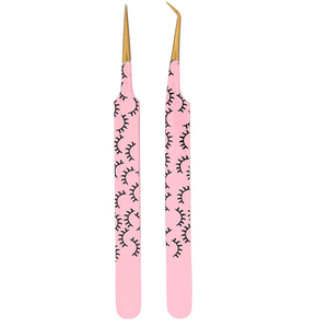 Pinzas de Acero Inoxidable de Alta Calidad para Extensión de Pestañas de Volumen Ruso, Duraderas, de Precisión, Herramientas de Belleza para Salón - Product Image 2