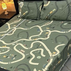 2023 Colección Ssumaira Última calidad 100% Algodón puro Impreso Sábanas de calidad fina en embalaje Premium - Product Image 3