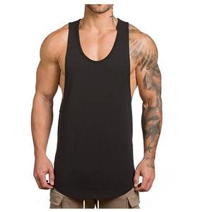 Camiseta sin mangas de entrenamiento de gimnasio para hombre, camiseta sin mangas de fitness con estampado de logotipo, ropa de hombre transpirable y duradera, chaleco con serigrafía - Product Image 6