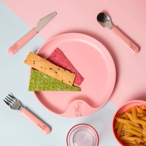 Línea de cubiertos con mango recubierto Rosa construida para cenas familiares, reuniones festivas, mostradores de catering, hoteles y comedores para eventos - Product Image 4