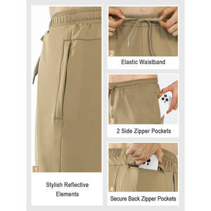 Winter Men's <b>Trousers</b> Knitted Pocket Men's Pants <b>High</b> Quality <b>Elastic</b> <b>Waist</b> Thick Heavy Cotton Oversized Baggy Sweatpants Men - Product Image 6