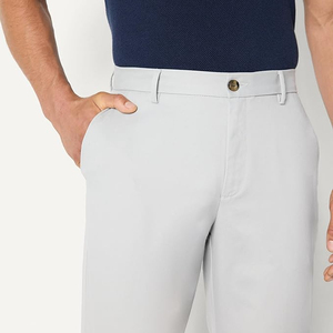 Pantalons chino pour hommes respirants en gros, pantalons chino habillés, pantalons chino pour hommes, vêtements de rue de plein air, vêtements de mode à vendre - Product Image 2