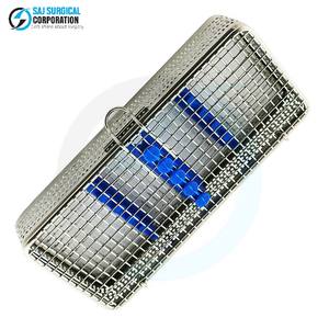 Cesta Oftálmica Micro con Tapa, Insertos y Tiras de Acero Inoxidable, Almacenamiento Médico Profesional Duradero y Reutilizable para Cirugía Ocular - Product Image 3