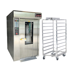 Wholesale Price 12 Trays Bakery Bread Oven Rotary Oven 900Kg Weight 1200X1900X2100 Bakery <b>Equipment</b> Made in Vietnam - Product Image 1