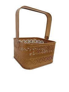 Panier en maille de fer personnalisé de qualité exclusive de taille moyenne avec une forme unique pour les fruits et légumes décoratifs - Product Image 4