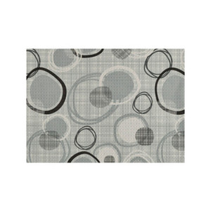 Passatoia Mod.Futura H.52 Disegno Cerchi Beige - Product Image 2