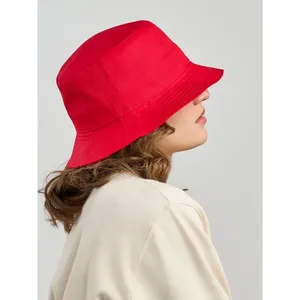 Sustainable Eco-Friendly Cotton <b>Bucket</b> <b>Hat</b> Promotional Caps Sustainable Merchandising - Product Image 3