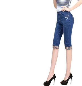 Pantalones cortos Capri de Ciclismo de verano para mujer, pantalones cortos transpirables para gimnasio con decoración de logotipo, pantalones de ciclismo, pantalones ajustados para Fitness - Product Image 3