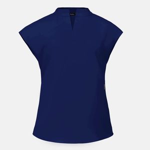 2025 vente chaude femmes élégantes gommages médicaux femmes gommage soins infirmiers coton extensible hôpital uniformes ensembles chemise et pantalon - Product Image 3