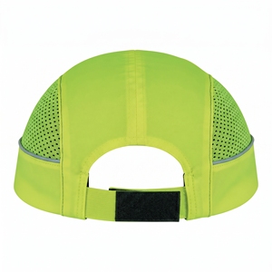 Casquette de cyclisme en maille vert vif à 5 panneaux, unisexe, respirante, sportive, printemps-été, taille adulte 56-58 cm - Product Image 3