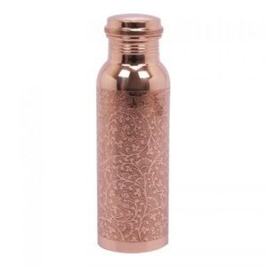 Bouteille en cuivre de qualité supérieure pour la maison école bureau salle de sport utilisation de l'eau potable en plein air bouteille en cuivre solide pur en gros - Product Image 1