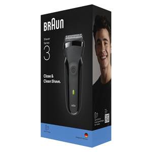 Cabezal de Repuesto para Afeitadora Eléctrica Serie 3, Negro y Gris, Ricaricabile 300S, Cabezal de Repuesto para Afeitadoras Eléctricas - Product Image 2