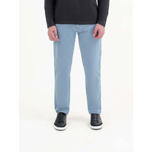 Pantalon en jean décontracté MALIN coupe droite avec rivets, jambe large, pour automne/hiver, disponible en couleurs claires/foncées, taille mi-haute - Product Image 2