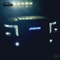 Grille de pare-chocs avant avec feux de jour LED dynamiques pour Jaecoo J7