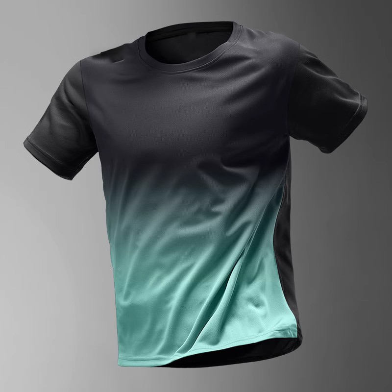 Black and green loose fit