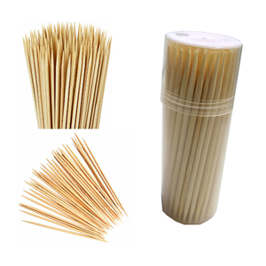 Cure-dents ronds en bois de bambou de haute qualité pour l'hygiène buccale stockés dans une boîte en plastique en Stock prix de gros livraison rapide - Product Image 5