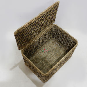 Artex Dong Thap Paniers en jonc de mer faits à la main Artisanat traditionnel vietnamien pour la décoration intérieure et le stockage - Product Image 6