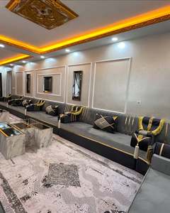 Asientos Orientales para el Suelo, Sofá Étnico, Sofá Árabe Majlis, Sofá Estilo Otomano, Conjunto Árabe Jalsa, Asientos Orientales de Lujo para el Suelo - Product Image 5