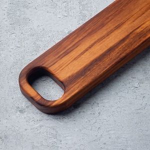 Tabla de cortar de madera de acacia de primera calidad, paleta de madera duradera con mango para tabla de queso y bloques de cortar - Product Image 5