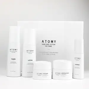 Skin Care Atomy The Fame Lotion toner Essence Eye cream Nutrition Cream set korean cosmetics