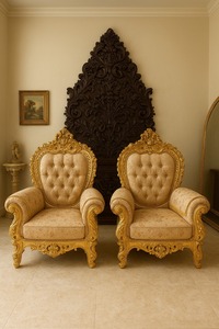 Chaises à bascule classiques sculptées à la main pour la maison et le salon UK Buy Top Chaise en bois de teck avec conception de roue Vente en gros Meilleure chaise à bascule - Product Image 4