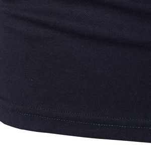 Camiseta de Manga Corta para Hombre, Color Sólido, Tejida, 100% Algodón, Ligera y Transpirable, para el Verano 2026, Personalizable - Product Image 4