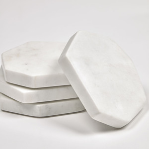 Vente en gros de logo personnalisé Dessous de verre en bois et résine au design simple avec couleur bois et résine naturelle polie et faite à la main pour Offre Spéciale - Product Image 3