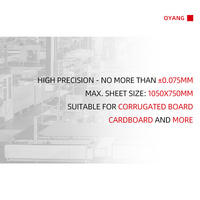 Machine de découpe et de pliage automatique haute précision OYANG Machinery WH-1050SS avec machine de découpe intégrée