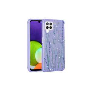 Funda de Silicona con Diseño de Corazón Brillante de Lujo para Samsung Galaxy M32, Estilo Moderno, Protección de Cámara con Acabado Brillante - Product Image 2