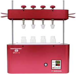 เครื่องระเหยสารแบบพกพา Red Smart Evaporator K4 พร้อมหน้าจอดิจิตอลสำหรับการเพิ่มความเข้มข้นของตัวอย่าง - Product Image 3