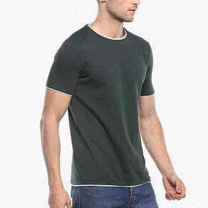 Camisetas Ringer de Última Moda para Hombre, Corte Regular, Calidad Premium, 100% Algodón Ecológico, Secado Rápido, Impresión por Transferencia de Calor, 2025 - Product Image 3