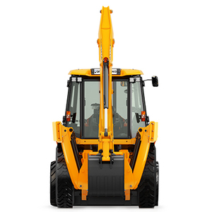รถตักล้อยาง JCB สีเหลือง รถตักหนักสำหรับงานก่อสร้าง - Product Image 2