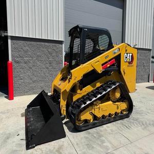 Vente chaude Cat 279D3 Chargeuse sur chenilles compacte Construction d'usine Skid Steer Composants de base durables et système hydraulique puissant - Product Image 1