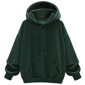 Sweats à capuche pour femmes OEM les plus vendus Logo personnalisé imprimé 320gsm Poids lourd pour l'automne/hiver Col à capuche avec logo avant - Product Image 1