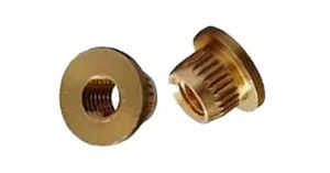 Inserts de frappe en laiton pour les projets en métal, en bois et en plastique Inserts filetés pour des connexions sûres, stables et durables - Product Image 4