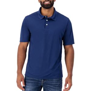 Polos pour hommes populaires Nouveau design avec logo personnalisé Polos respirants de couleur unie pour hommes 2025 - Product Image 4