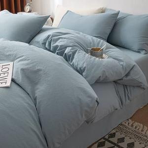 La mejor ropa de cama de Vietnam, sábanas de algodón orgánico, juego de 11 piezas, lujo de alta calidad, transpirable, de origen comercial, sólido - Product Image 1