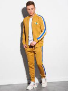 Sudadera con capucha y cremallera personalizada de alta calidad, conjunto de joggers ajustados, chándal de entrenamiento informal transpirable, con logotipo de Capucha con cordón XL Plus - Product Image 4