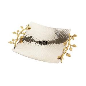 Calidad sostenible hogar Hotel restaurante cena Mesa decoración lujo servir bandejas comida servidor bandeja cuadrada - Product Image 1