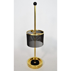 Porte-parapluie en fer métallique de forme ronde au design admirable Porte-parapluie d'entrée de bureau en fer massif de qualité supérieure Utilisation élégante - Product Image 4