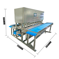 Hete Verkopende 16-koppige Industriële Mango Schilmachine Fruitgroenteschilverwijderingsapparatuur Met Kernmotorcomponent