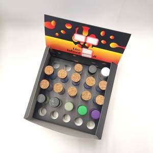 Boîtes de présentation de <span class=keywords><strong>comptoir</strong></span> de vente au détail avec logo personnalisé, laminage mat, pour tube <span class=keywords><strong>en</strong></span> verre J-Tube supérieur, boîte de pré-emballage <span class=keywords><strong>en</strong></span> carton - Product Image 2