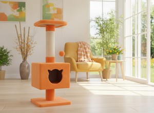 Rascador para gatos de alta calidad Amistar Secret Cat Home, para todas las razas y tamaños de gatos y gatitos. - Product Image 3