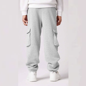 Pantalones Deportivos Casuales OEM con Características de Secado Rápido y Anti-Pilling, 100% Algodón, Cintura Media, Corte Recto - Product Image 2