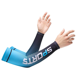 Manchon de bras unisexe en soie glacée, protection solaire, manchons de bras rafraîchissants pour adultes, sports, cyclisme, basketball, golf, football - Product Image 3