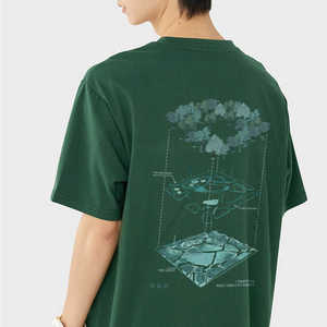 Camiseta de manga corta de estilo informal para hombre con estampado de la mejor oferta 100% algodón de alta calidad nuevo estilo de moda - Product Image 4