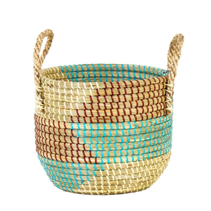 Cesta de Mimbre Redonda Natural y Elegante a Precio Económico para Plantas de Interior y Exterior, Decoración del Hogar y Jardín, desde Vietnam - Product Image 3